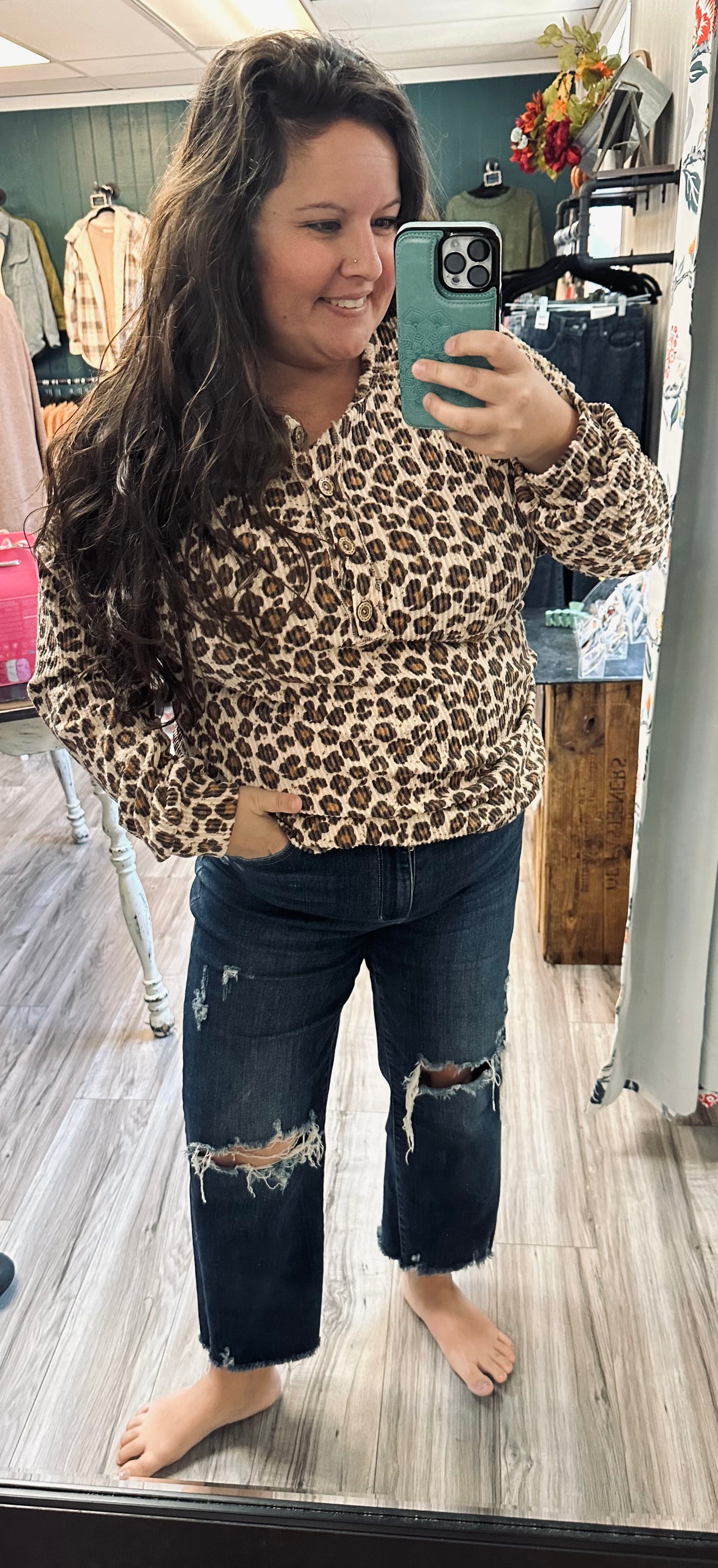 Urban prowl ribbed Henley