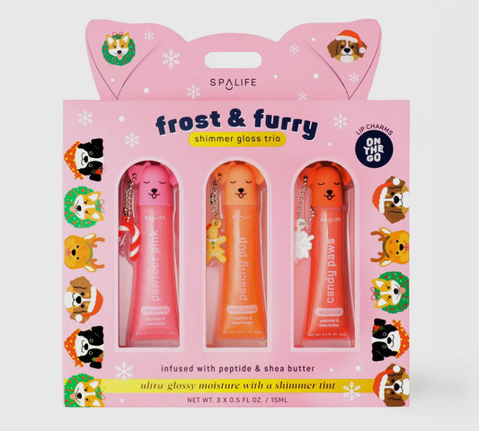 Frost & Furry Shimmer Gloss Trio