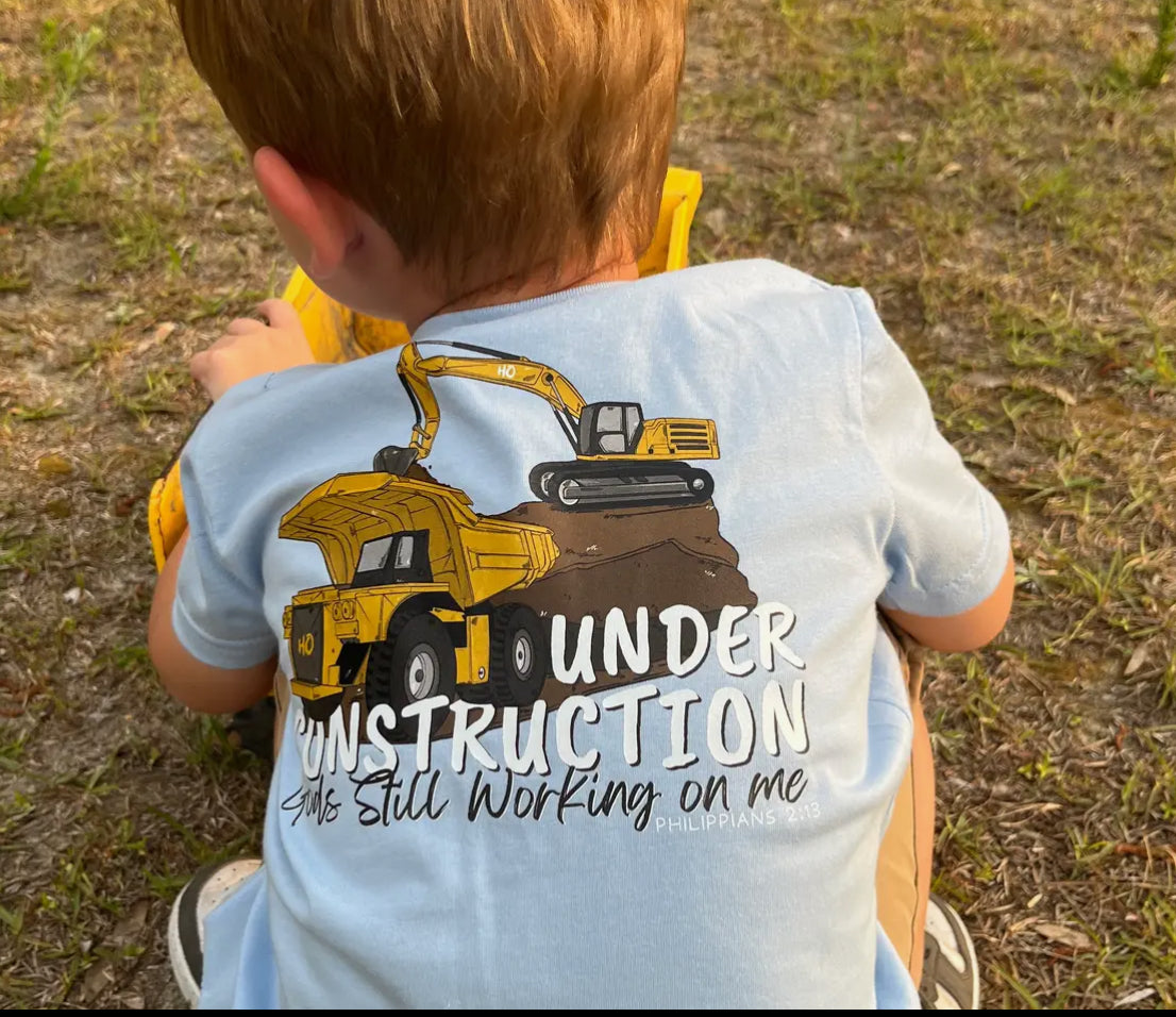 Under Construction Boys Tee