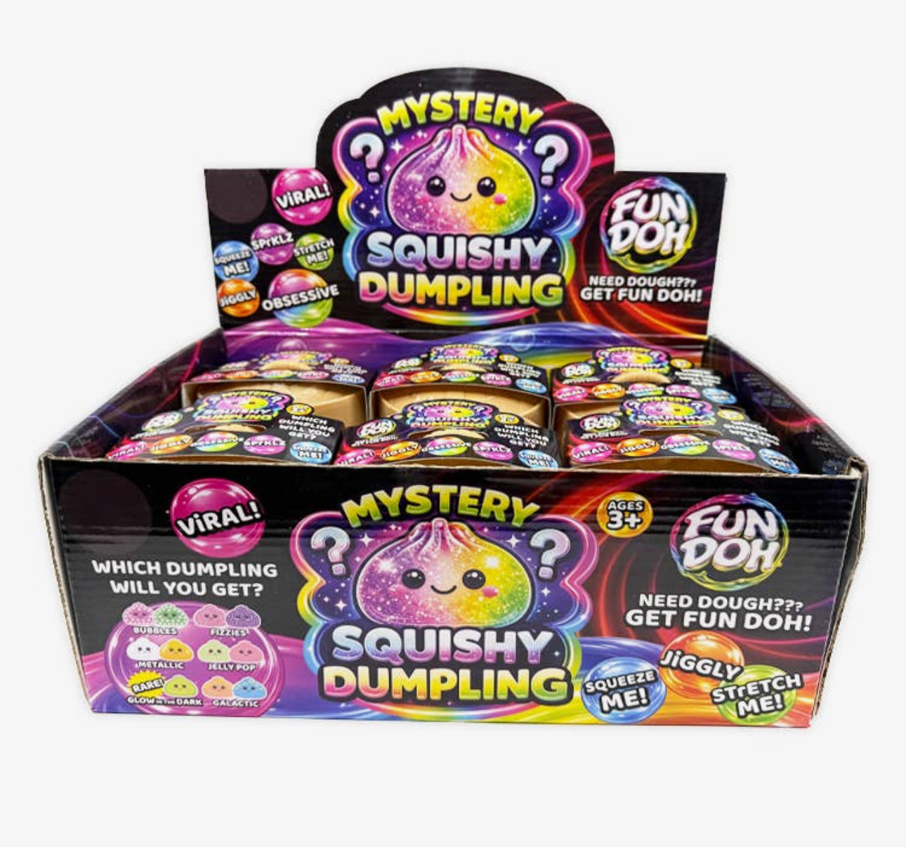Fun doh mystery dumplings, 36 possibilities