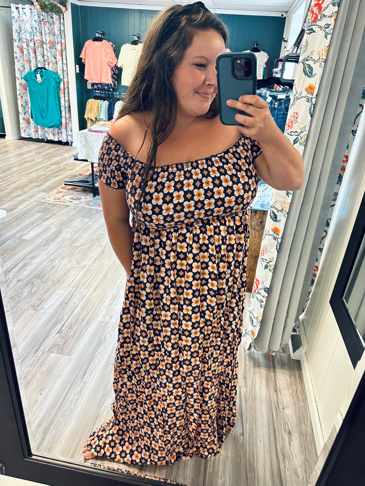 Madeline floral daisy dress