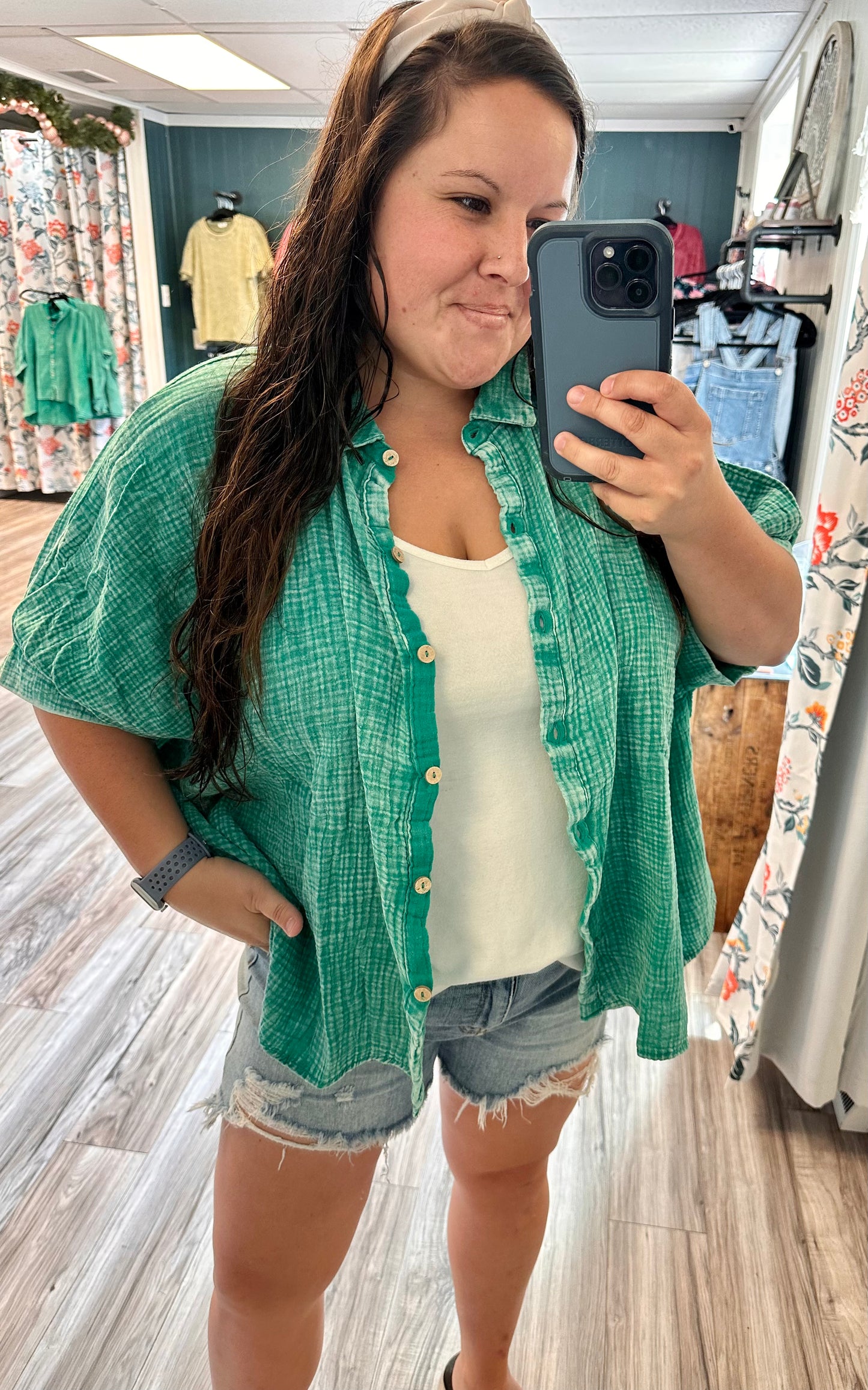 Gone with the wind gauze top