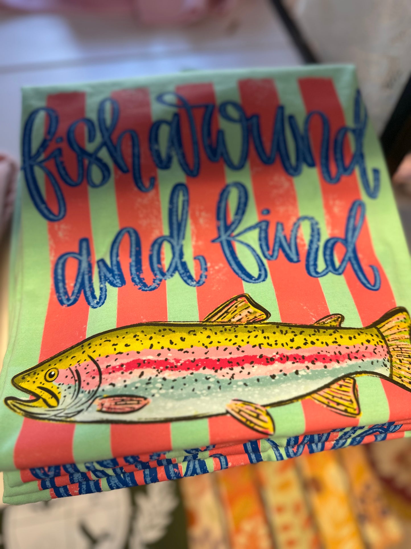 Fish around and find trout CC