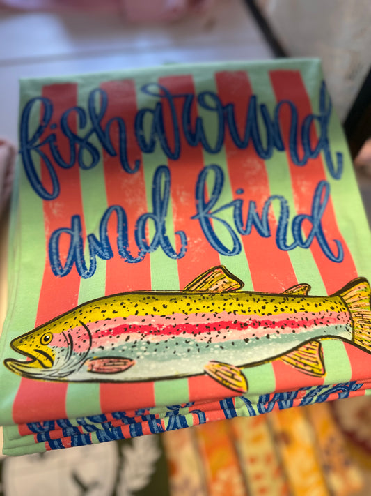 Fish around and find trout CC