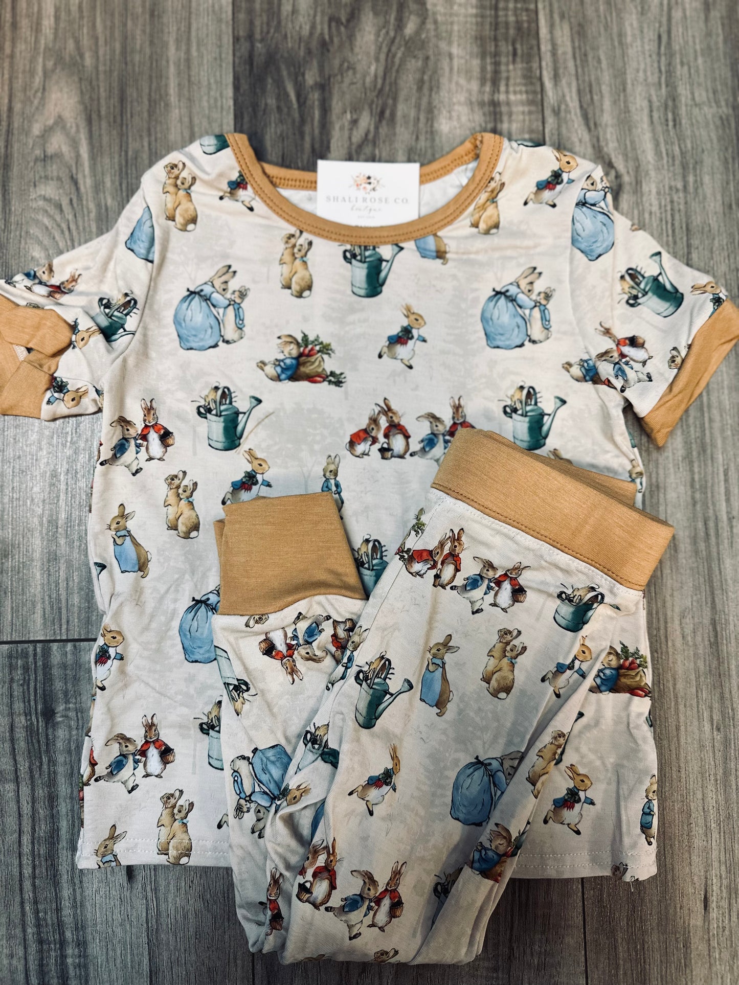 Cottontail bamboo pj set