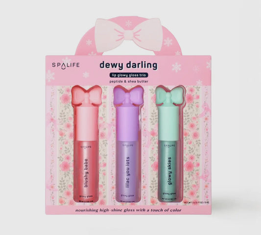 Dewy Darling lip glowy trio
