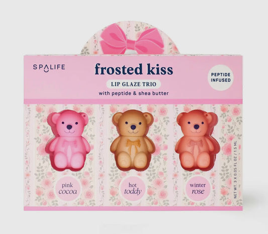 Frosted Kiss Lip Glaze Trio