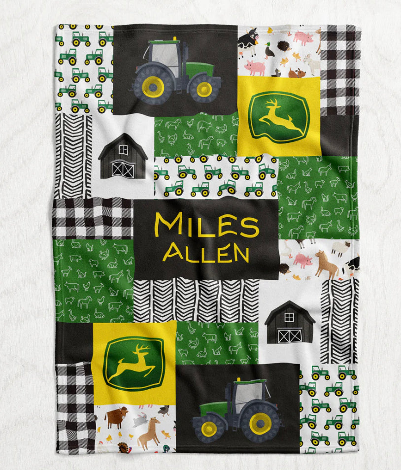 PREORDER - patchwork blanket (30x40) 9 options