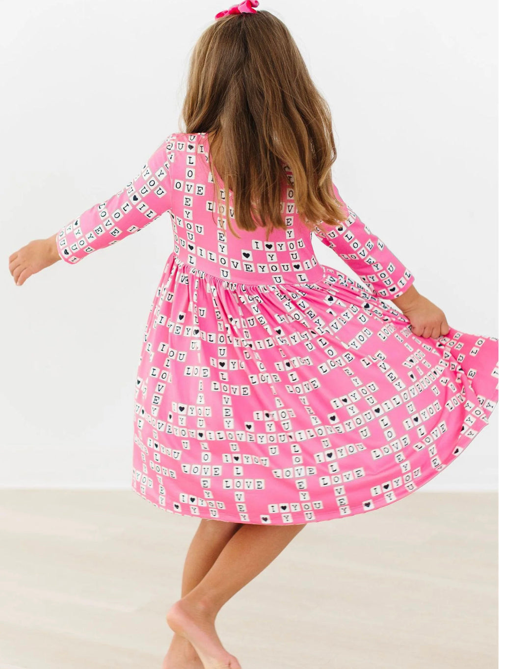 Love letters twirl dress
