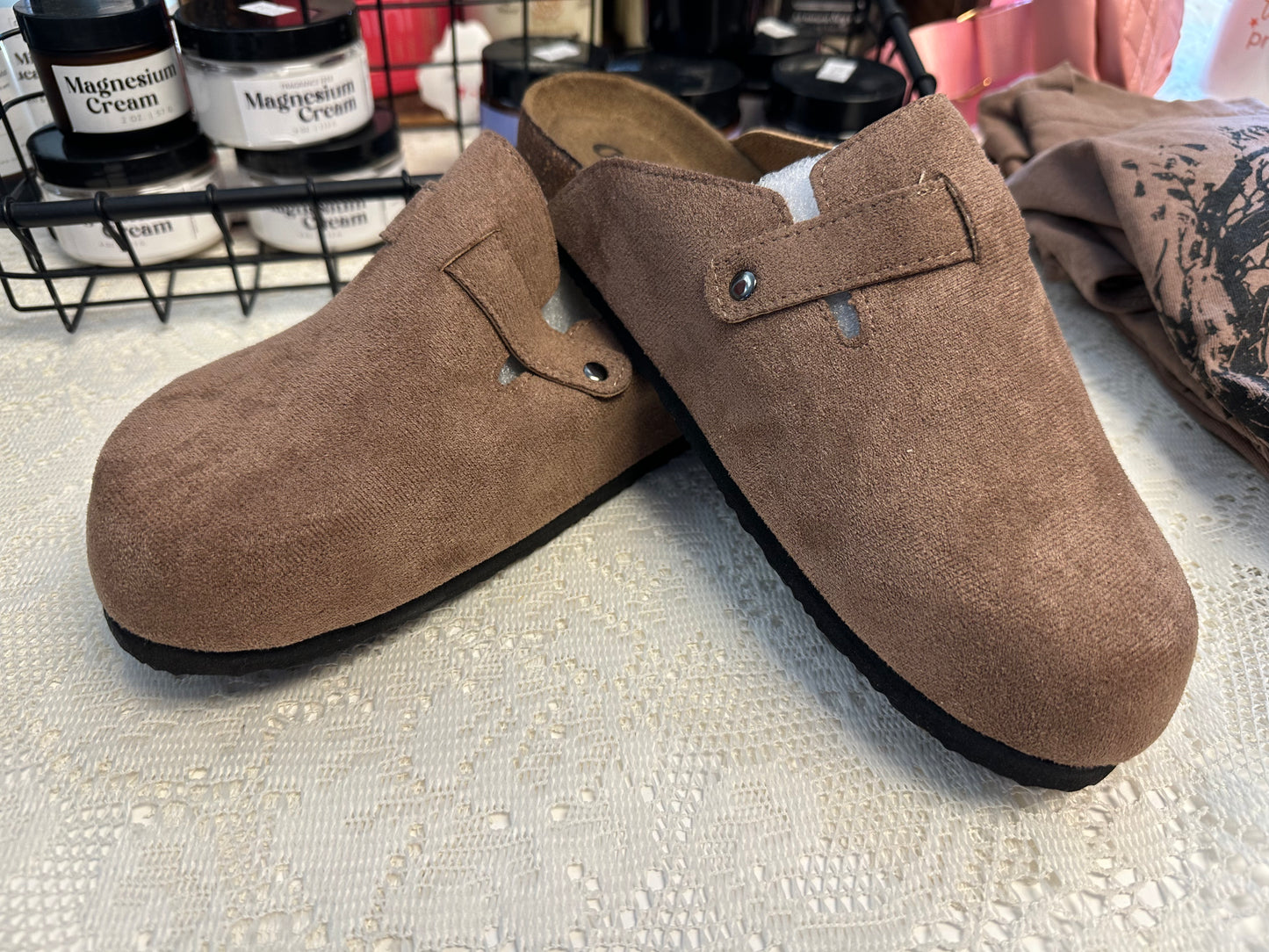 Brielle slip on mules