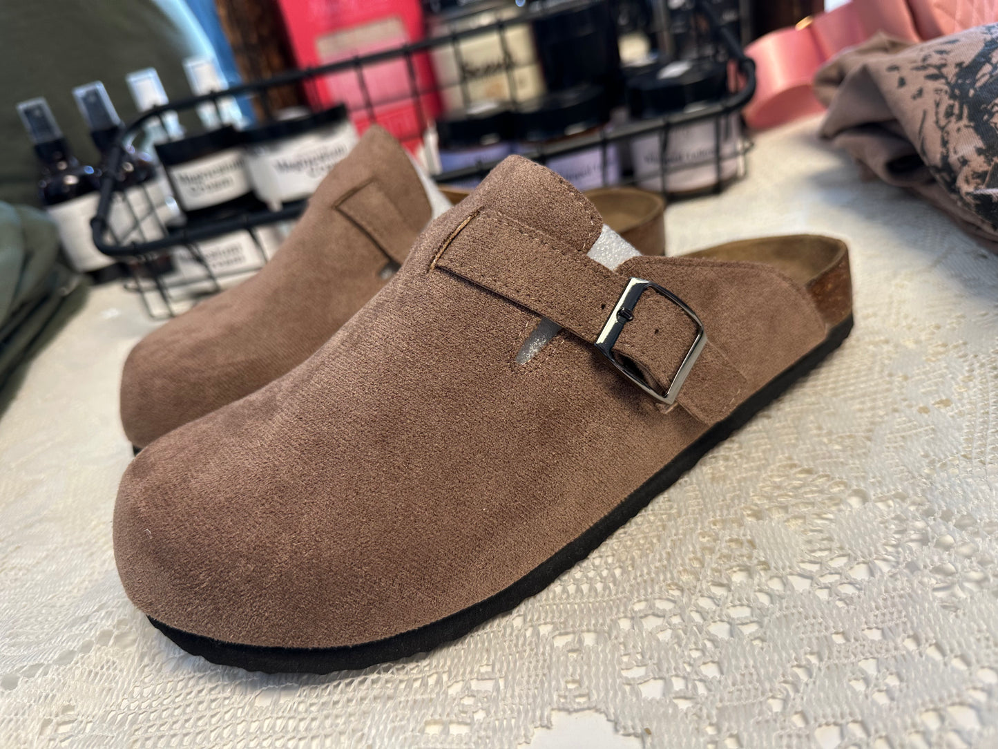 Brielle slip on mules