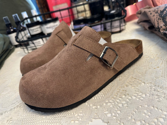 Brielle slip on mules