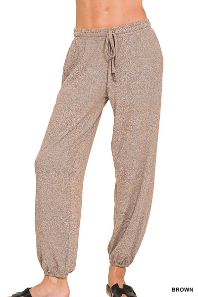 Heaven sent hacci jogger pants