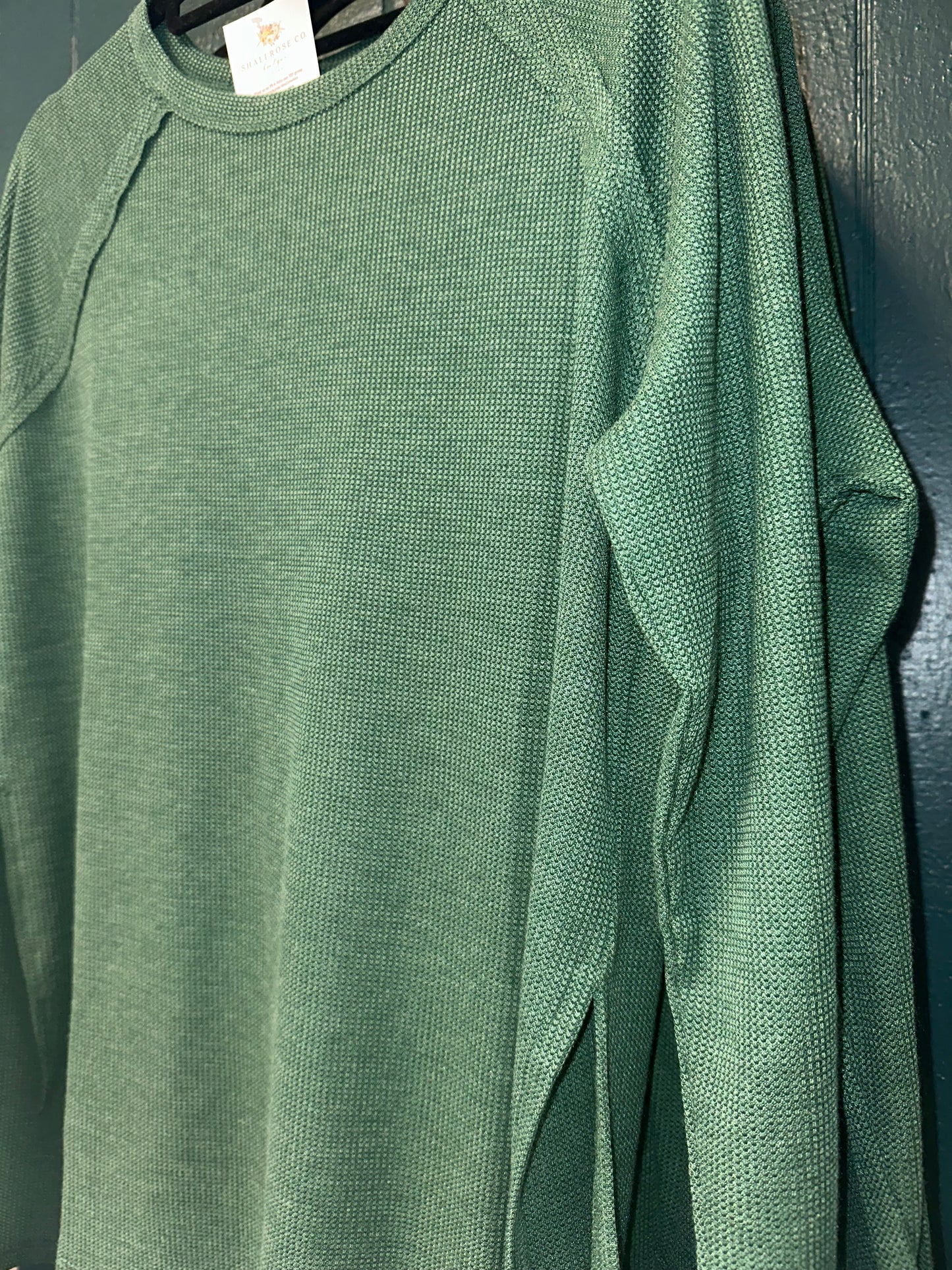 Well it’s Waffle long sleeve top