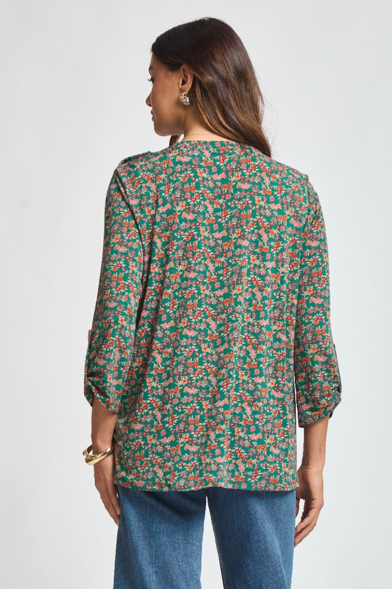 Luxe Lizzy DS floral top
