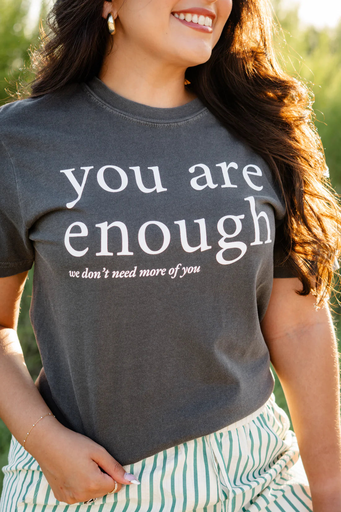 You are enough CC tee