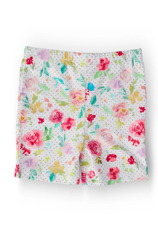 Painted Posie Twirl Shorts