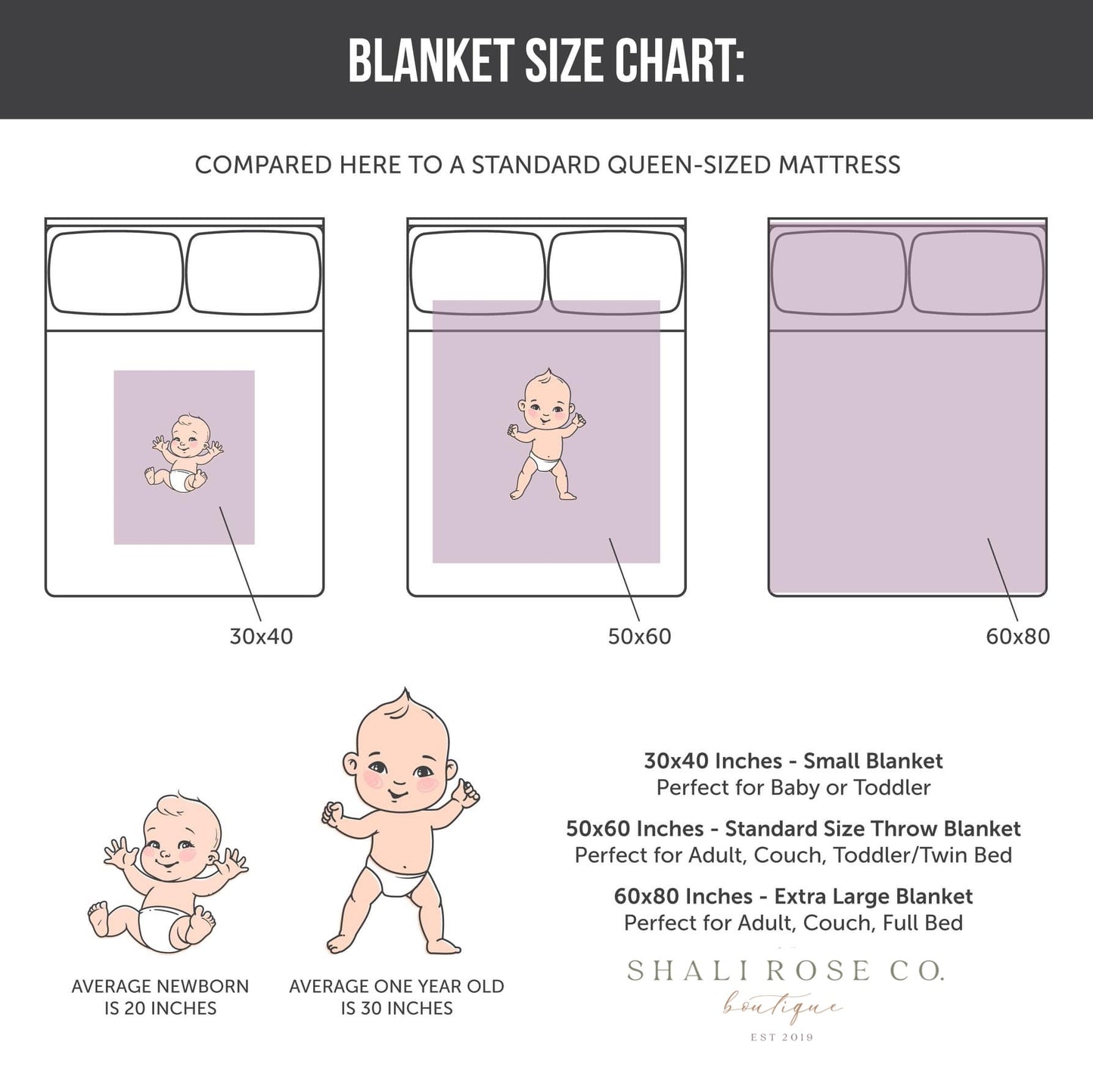 PREORDER - patchwork blanket (30x40) 9 options