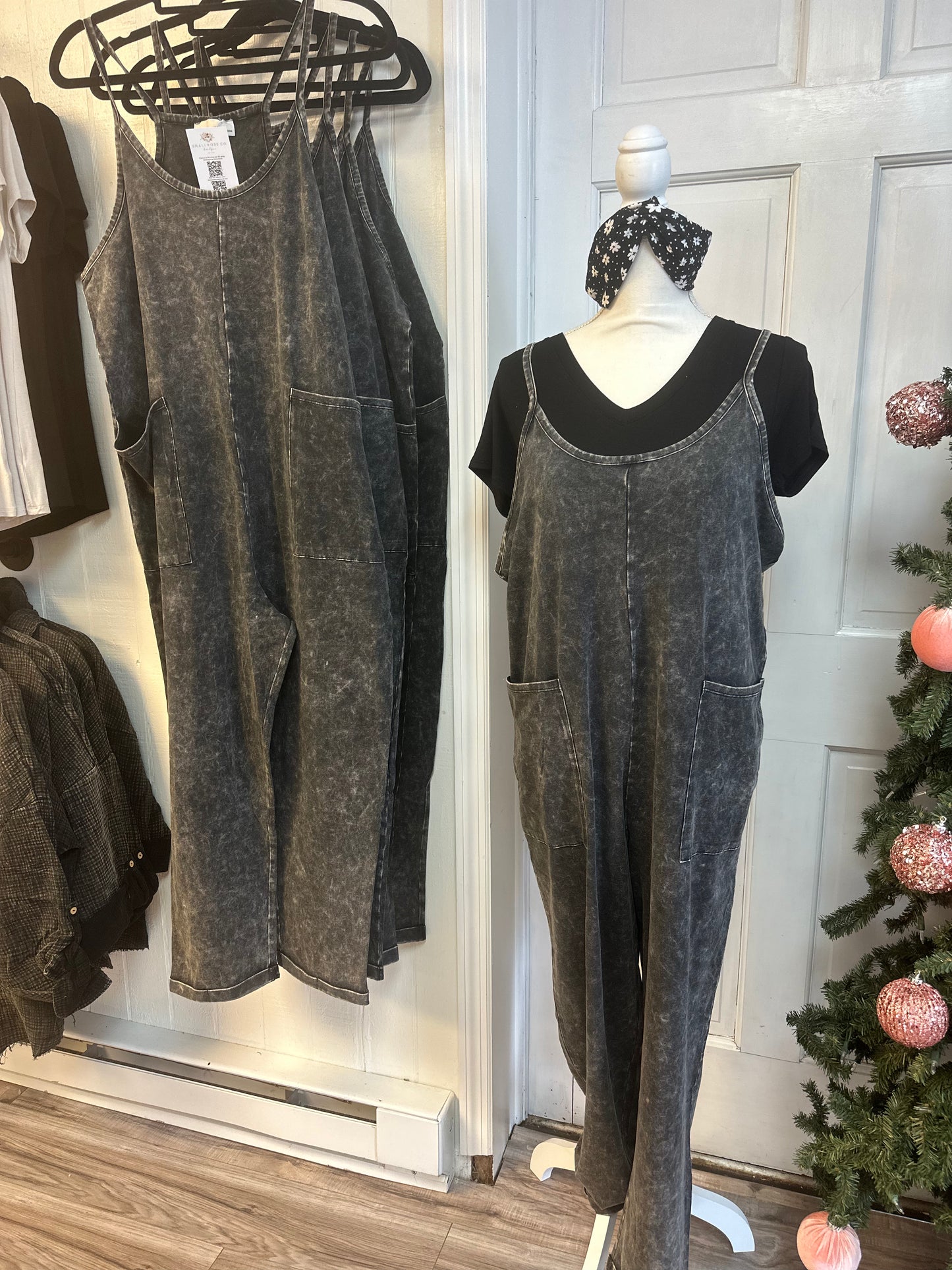 Made for me washed out romper