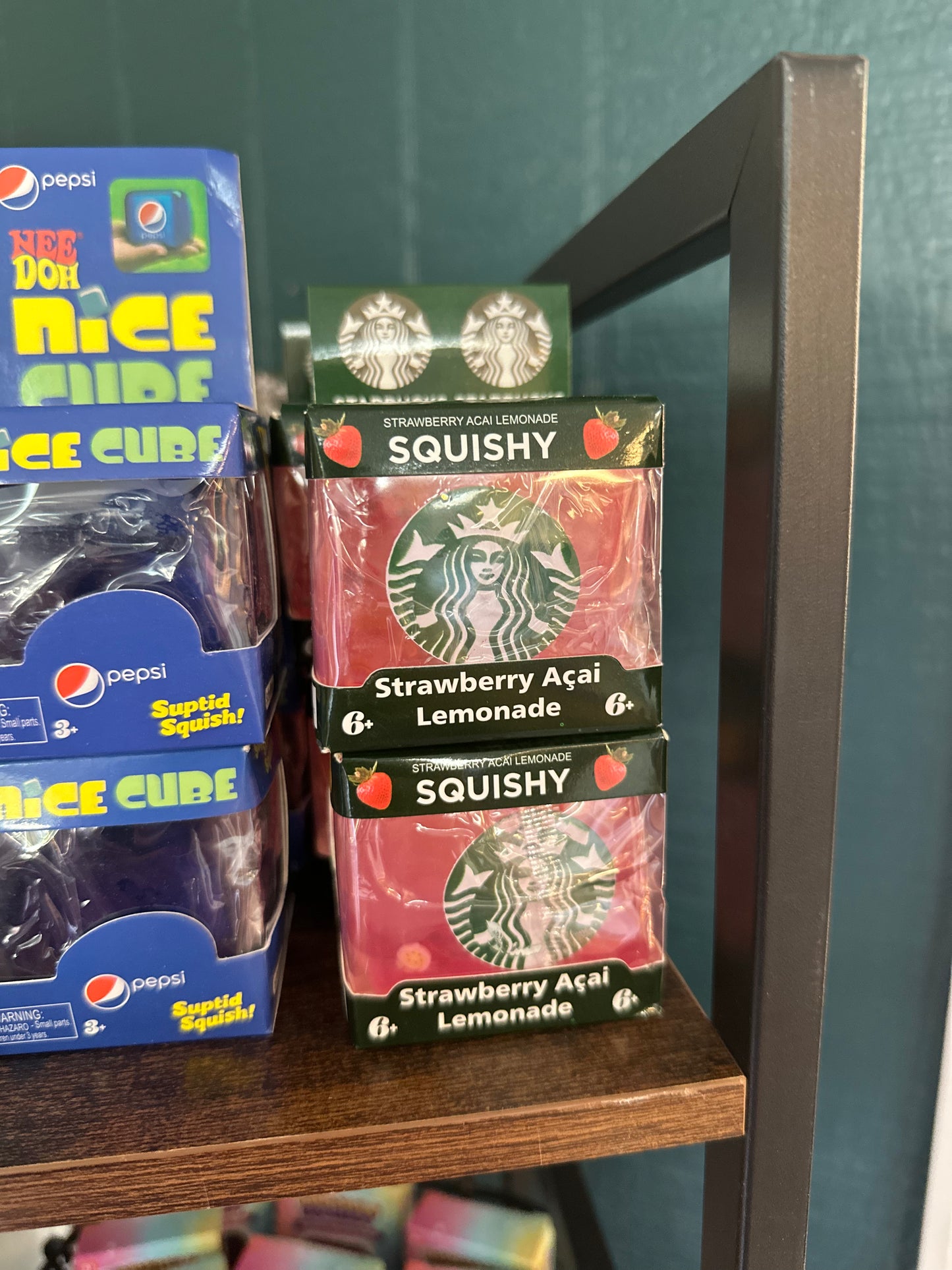Strawberry açaí large square squish (not authentic)